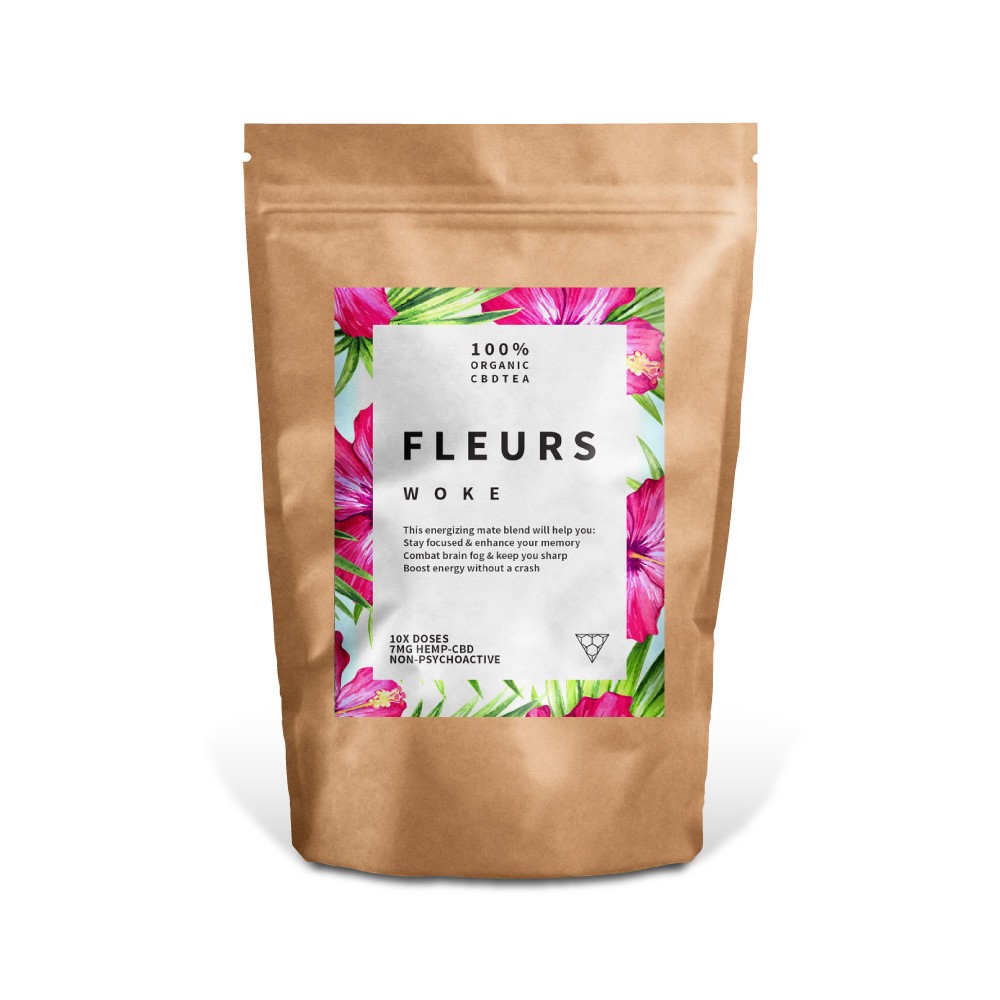 Fleurs CBD Tea, Woke. CBD Cargo. Order CBD Online, Canada-Wide